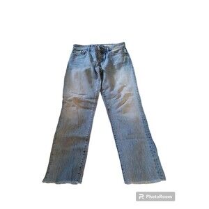 Anthropologie Pilcro and The Letterpress Hyphen Mid-Rise Straight Leg Size 26